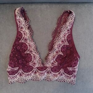 Victoria’s Secrete Deep Plunge Lace Bralette